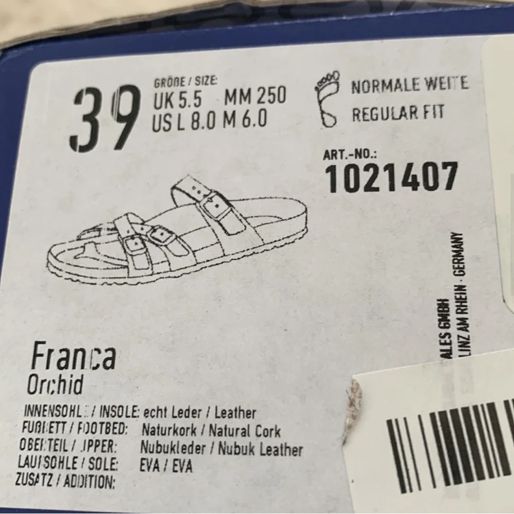 Birkenstock Franca soft footbed in orchid nubuck💖✨